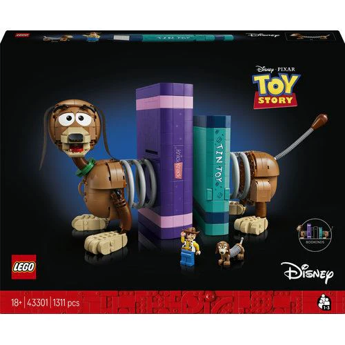 LEGO® Disney Pixar 43301 - Bookends do Slinky Dog de Toy Story