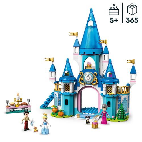LEGO Disney Princess 43206 O Castelo da Cinderela e do Príncipe Encantado - Image 4