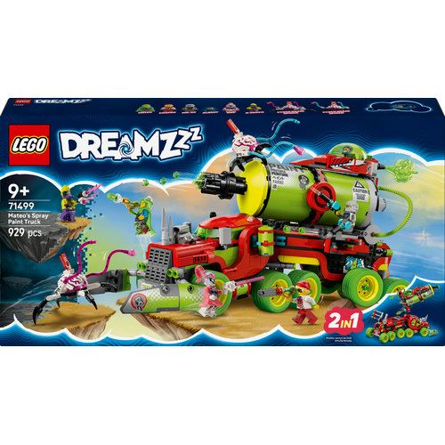 LEGO® DREAMZzz™ 71499 - Camião de Spray de Tinta do Mateo