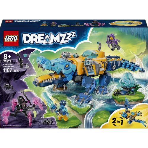 LEGO® DREAMZzz 71512 - Submarino Crocodilo
