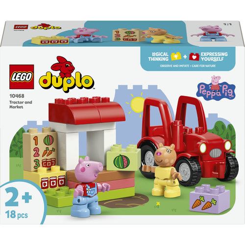 LEGO® DUPLO Peppa Pig 10468 - Trator e Mercado