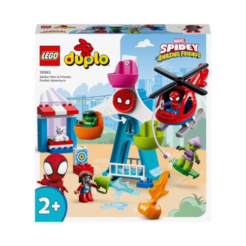 LEGO DUPLO Super Heroes 10963 Spider-Man e Amigos: Aventura na Feira Popular