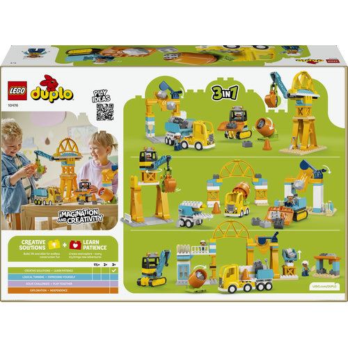 LEGO® DUPLO Town 10476 - Veículos e Área de Construção 3 em 1 - Image 8
