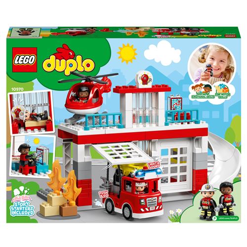 LEGO DUPLO Town 10970 Quartel dos Bombeiros e Helicóptero - Image 10