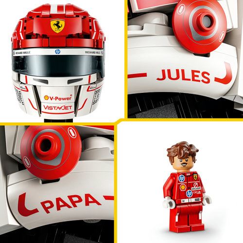 LEGO® Editions Fórmula 1 43014 - Capacete Scuderia Ferrari HP de Charles Leclerc - Image 5