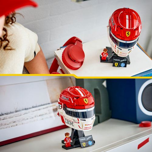 LEGO® Editions Fórmula 1 43014 - Capacete Scuderia Ferrari HP de Charles Leclerc - Image 6