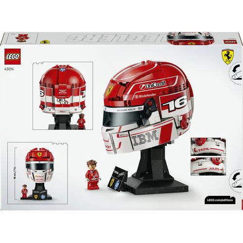 LEGO® Editions Fórmula 1 43014 - Capacete Scuderia Ferrari HP de Charles Leclerc - Image 8