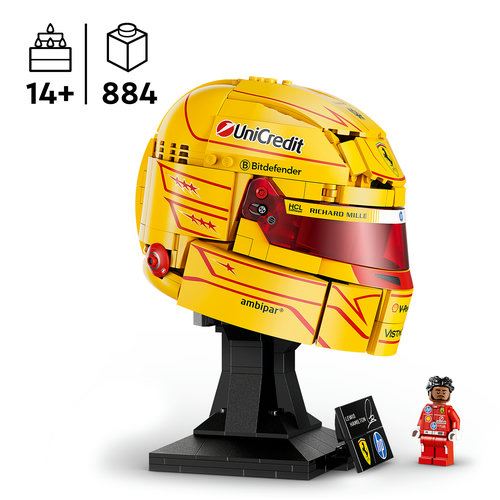 LEGO® Editions Fórmula 1 43022 - Capacete Scuderia Ferrari HP de Lewis Hamilton - Image 3