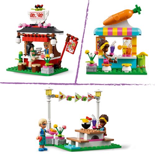 LEGO Friends 41701 - Mercado de Comida de Rua - Image 6