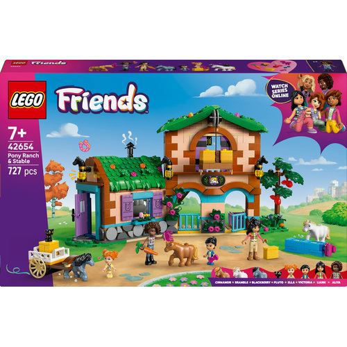 LEGO® Friends 42654 - Rancho e Estábulo de Póneis