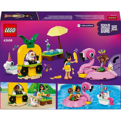 LEGO® Friends 42658 - Festa na Piscina com Unicórnio e Flamingo - Image 8
