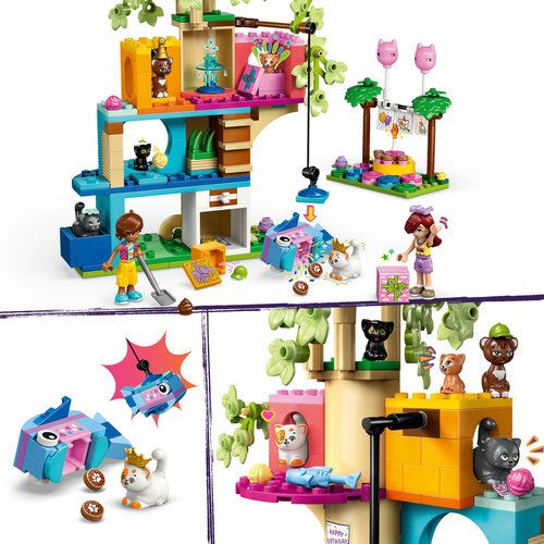 LEGO® Friends 42666 - Festa de Aniversário do Gato e Casa da Árvore - Image 4