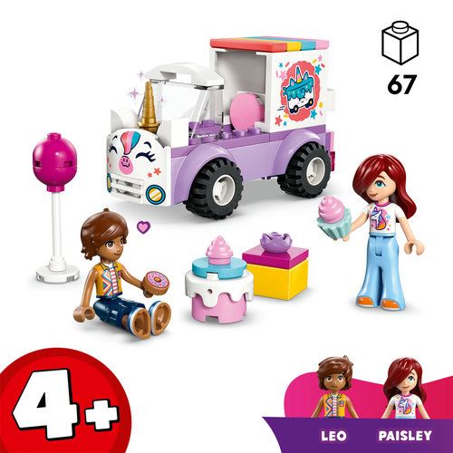 LEGO® Friends 42675 - Carro de Entrega de Bolos em Forma de Unicórnio - Image 3