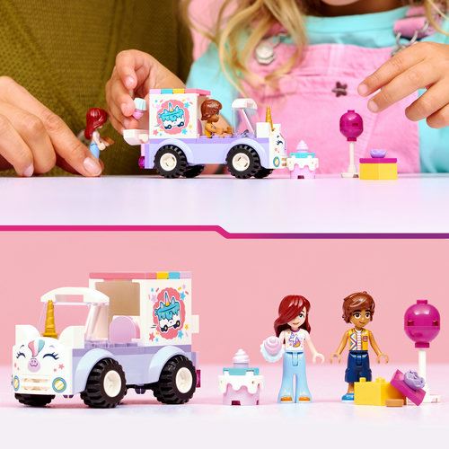 LEGO® Friends 42675 - Carro de Entrega de Bolos em Forma de Unicórnio - Image 6