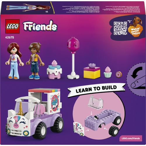 LEGO® Friends 42675 - Carro de Entrega de Bolos em Forma de Unicórnio - Image 9