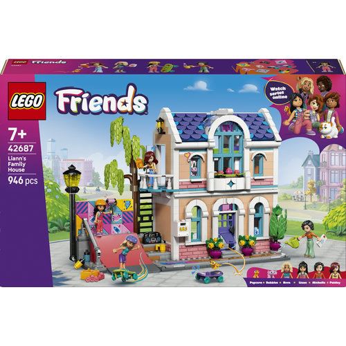 LEGO® Friends 42687 - Casa da Família da Liann