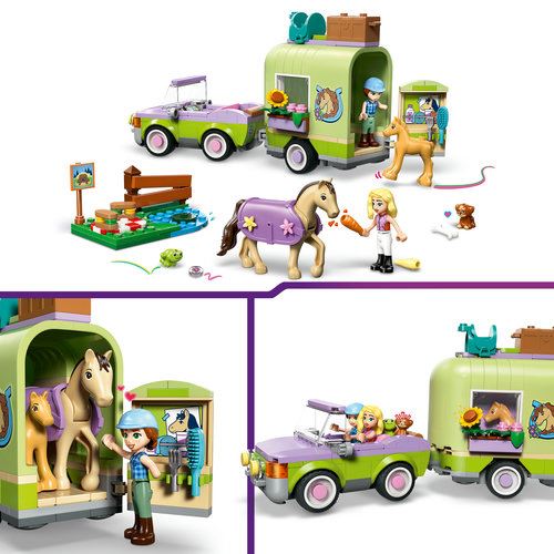 LEGO® Friends 42695 - Reboque Para Cavalo e Potro - Image 4