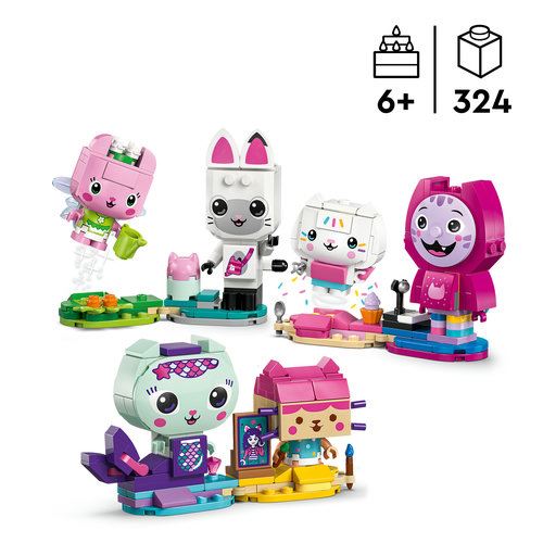 LEGO® Gabby's Dollhouse 11215 - Amigos Gatinhos Construídos com Peças da Gabby - Image 3