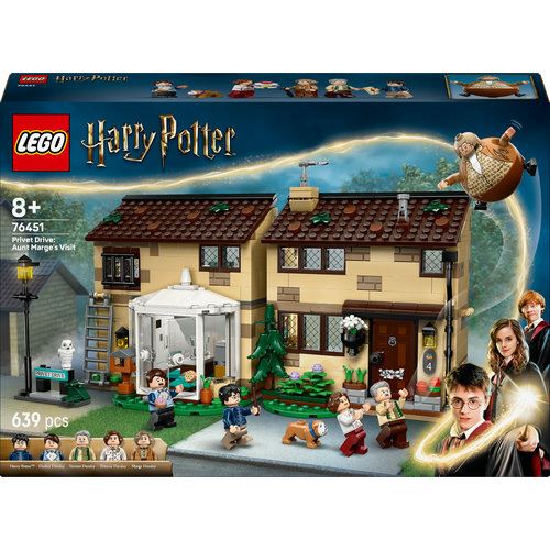 LEGO® Harry Potter™ 76451 - Privet Drive: Visita da Tia Marge