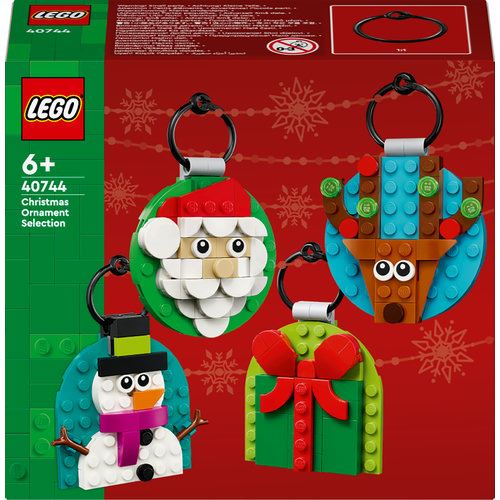 LEGO® Iconic 40744 - Seleção de Enfeites de Natal