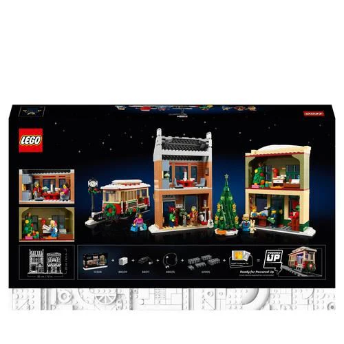 LEGO Icons 10308 - Rua Principal Natal - Image 8