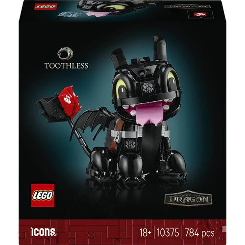 LEGO® Icons 10375 - Como Treinares o Teu Dragão: Desdentado