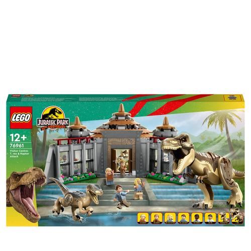 LEGO Jurassic World 76961 - Centro de Visitantes: Ataque de T. Rex e Raptor