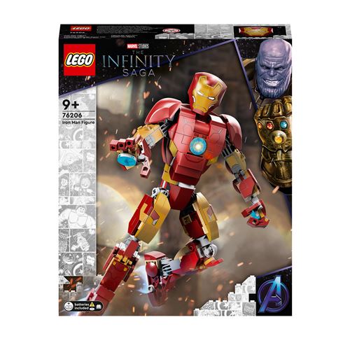 LEGO Marvel 76206 Figura de Iron Man