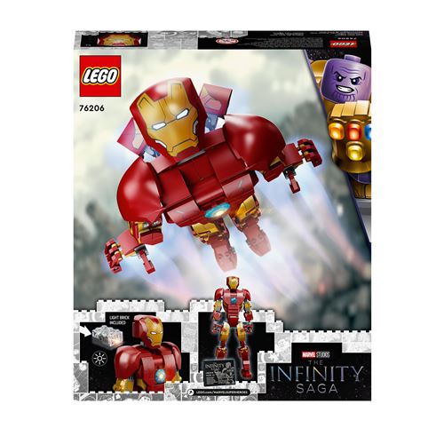 LEGO Marvel 76206 Figura de Iron Man - Image 9