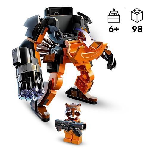 LEGO Marvel Armadura Mech do Rocket 76243 - Image 3