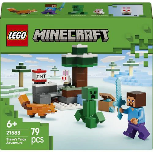 LEGO® Minecraft 21583 - Aventura em Taiga do Steve