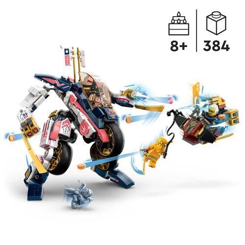 LEGO Ninjago 71792 - Mota de Corrida Transformável em Mech da Sora - Image 2