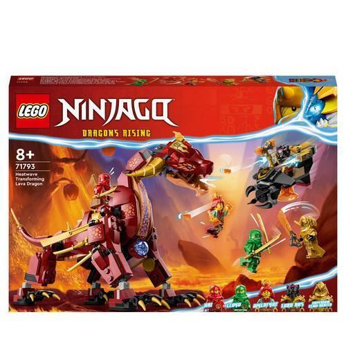LEGO Ninjago 71793 - Dragão da Lava Transformável em Onda de Calor