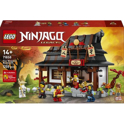 LEGO® Ninjago 71858 - Ferreiro Quatro Armas - 15.º Aniversário