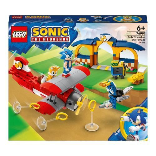 LEGO Sonic The Hedgehog 76991 - A Oficina de Tails e o Avião Tornado