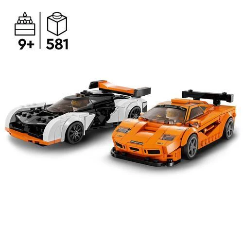 LEGO® Speed Champions 76918 - McLaren Solus GT e McLaren Fórmula 1® LM - Image 2