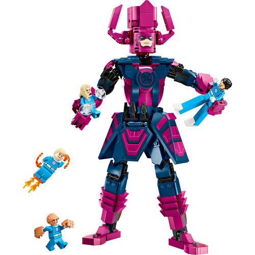 LEGO® Super Heroes Marvel 76316 - Quarteto Fantástico vs. Figura de Construção de Galactus - Image 2