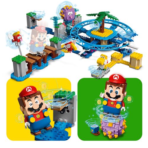 LEGO Super Mario 71400 Set de Expansão: Passeio de Praia do Ouriço Gigante - Image 6
