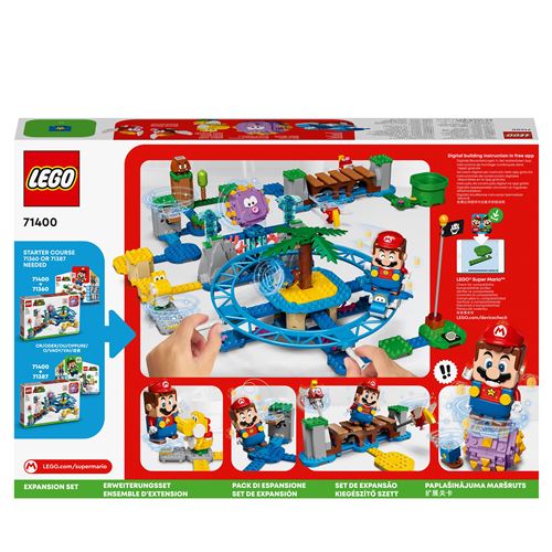 LEGO Super Mario 71400 Set de Expansão: Passeio de Praia do Ouriço Gigante - Image 9