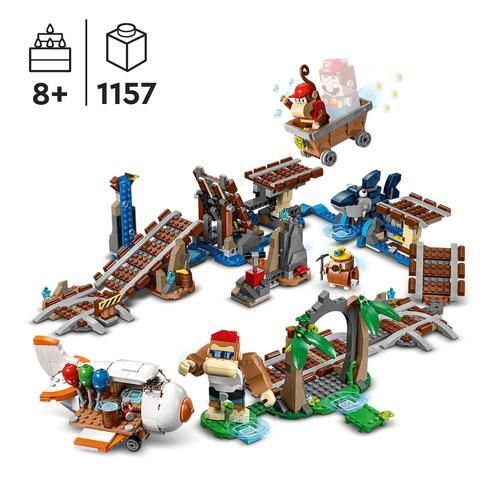 LEGO Super Mario 71425 - Set de Expansão Corrida de Carrinhos de Mina de Diddy Kong - Image 2