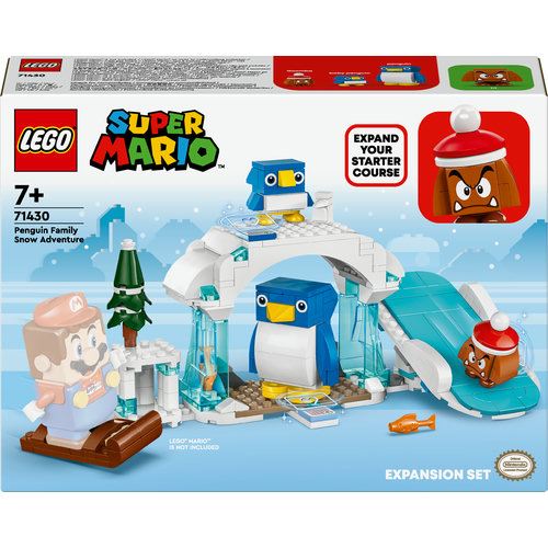 LEGO Super Mario 71430 - Aventura na Neve da Família Pinguim - Set de Expansão