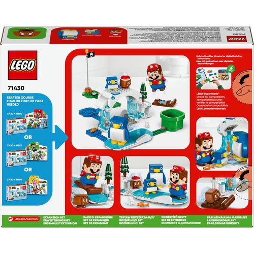 LEGO Super Mario 71430 - Aventura na Neve da Família Pinguim - Set de Expansão - Image 8