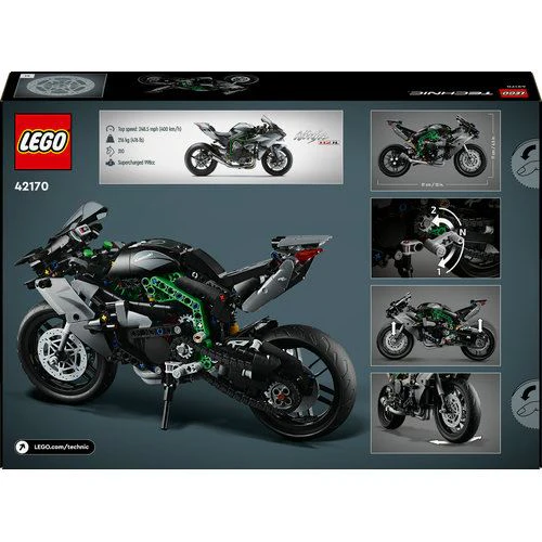 LEGO Technic 42170 - Mota Kawasaki Ninja H2R - Image 3