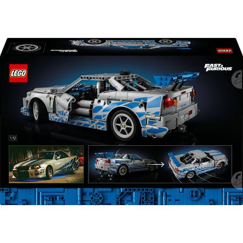 LEGO® Technic 42210 - Velocidade Furiosa Carro Nissan Skyline GT-R | R34 - Image 8