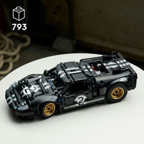 LEGO® Technic 42223 - Carro de Corrida 1966 Ford GT40 MKII - Image 3