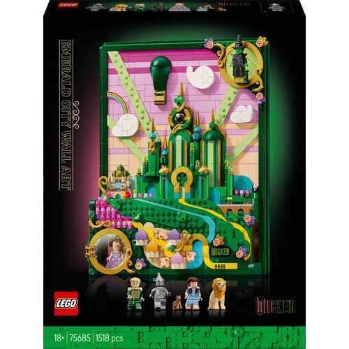 LEGO® Wicked 75685 - Arte de Parede de Emerald City