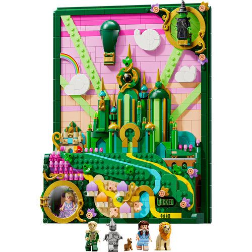 LEGO® Wicked 75685 - Arte de Parede de Emerald City - Image 2