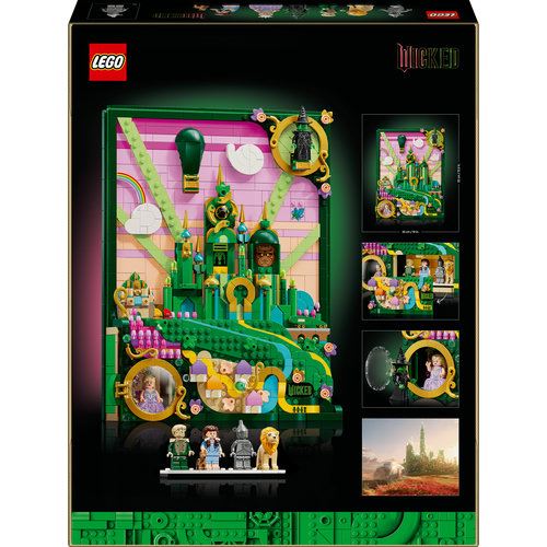 LEGO® Wicked 75685 - Arte de Parede de Emerald City - Image 8