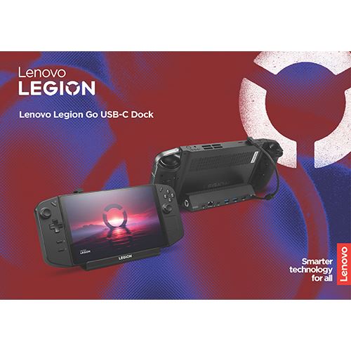Base de Carregamento USB-C Lenovo para Legion Go - Preta - Image 9