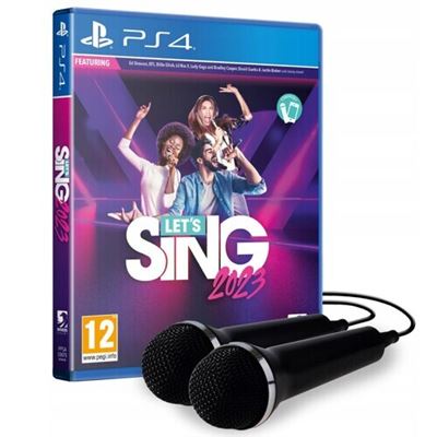 Let's Sing 2023 + 2 Micros - PS4